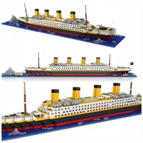  BLOCCHI NAVE TITANIC SET DI BLOCCHI 1860 PZ GRANDE