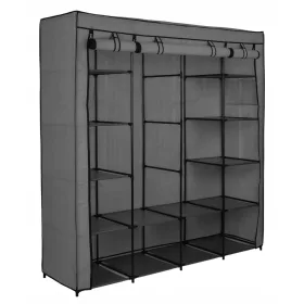  Armadio Gockowiak Olena 165 x 170 x 45 cm antracite