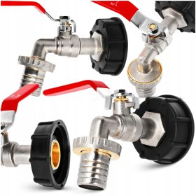    Rubinetto per serbatoio IBC da 1000 l PER MAUZER SU TUBO DA 1" | Tappo della valvola di aspirazione