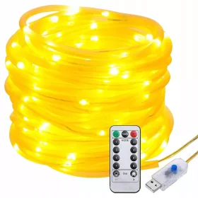    PrzydaSie Luci per albero di Natale da esterno 12 m 51 - 100 luci