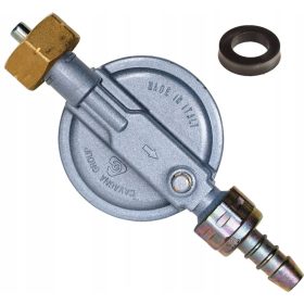    REGOLATORE BOMBOLA DA 11kg con FUSIBILE TERMICO e valvola di troppopieno GAS