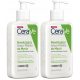CeraVe Crema-Schiuma Idratante per la Pulizia del Viso, Doppio Pack da 236 ml