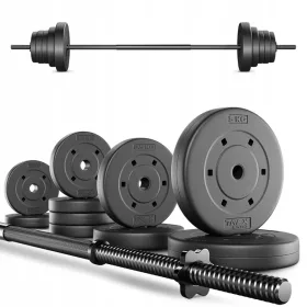  Bilanciere Trex Sport, barra dritta, 150 cm/25 mm, 28 kg