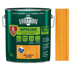 Vidaron V04 impregnante per legno noce 9 l