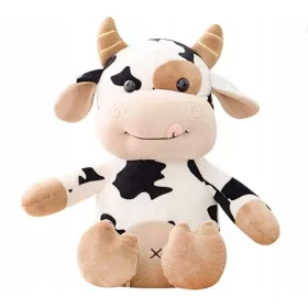  MUCCA PELUCHE MASCOT MUCCA PER BAMBINI 40CM