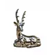  STATUINA DA GIARDINO ARGENTO RENNA CERVO III design