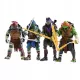  Classico set di giocattoli delle Tartarughe Ninja
