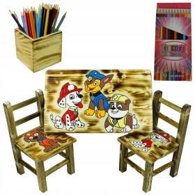    SET TAVOLO TAVOLO SEDIE SEDIE IN LEGNO PER BAMBINI PER LA CAMERA