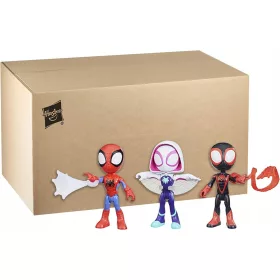    Action figure Hasbro Spidey e i suoi fantastici amici set 3 pezzi.