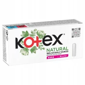  Assorbenti Kotex Super Natural 16x24
