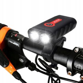    Set di luci per bicicletta anteriori + posteriori, impermeabili