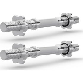    Bilancieri con manubri Barra dritta Manubri corti 40 cm 28 mm 2 pz. -Zipro