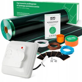    Foglio riscaldante HD-G | Termostato T01.W| 80 W/m² | Set 1,5 m²