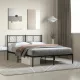  VidaXL 372177 letto in metallo 120x200 nero