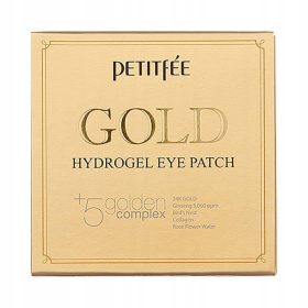    Petitfee Gold Hydrogel Eye Patch Patch per occhi idrogel 60 pezzi