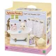  Sylvanian Families Set da bagno con vasca e doccia