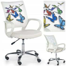    Poltrona per bambini Halmar Poltrone e sedie girevoli bianco