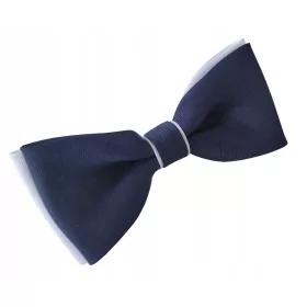  Papillon da comunione per bambino blu navy e bianco