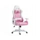  Sedia da gaming COBRA Rebel CR203 Rosa e bianco