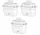  Inserto filtro per caraffa Philips AWP211/58 3 pz.