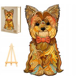    PUZZLE IN LEGNO PER ADULTI GRANDE 280 PEZZI YORK IN SCATOLA DI LEGNO