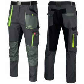   FORTE Pantalone da lavoro COTONE Classico STRETCH Slim Flessibile RINFORZATO