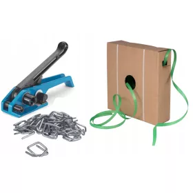   Set completo da 16 mm Nastro per la reggiatura dell'imballaggio dei pallet