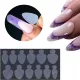  TAMPONE IN SILICONE PER STAMPI TOP FRENCH MANICURE MANDORLA