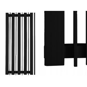    Radiatore d'ambiente decorativo PARMA 1400x560 718W Nero