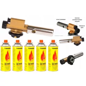 Bruciatore a gas Carmotion per cartucce di gas