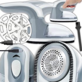    Rasoio per abiti Eddcom Rasoio per abiti, maglioni, tessuti, tappezzerie resistenti