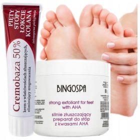  CREMOBASE 50% CREMA CON UREA 50 + SALE con ACIDO AHA - SET