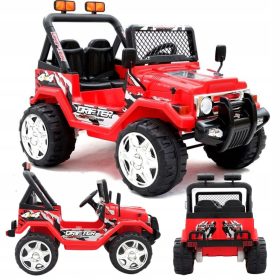    Auto a batteria Jeep S618 EVA Rossa Auto elettrica per bambini