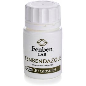 Fenbendazolo 444mg Cz. >99% Fenben Lab 30 cap