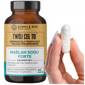   Maślan Sodu Forte 960mg con 80% di Acido Butirrico - Supporto Intestinale Naturale