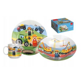  Servizio tavola Banquet The Builders 3 pz.