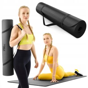    Tappetino grande per yoga, pilates, materassino fitness nbr 190x80 cm Trex Sport