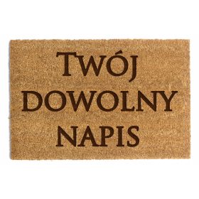  ZERBINO. Qualsiasi scritta, 60x90cm