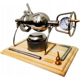   Mini macchina manuale per popcorn Small Grain Booster in acciaio inossidabile 304