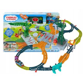    Il Trenino Thomas e i suoi amici gru parlante Karolek Mega Track Set versione in lingua polacca HRC35