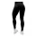  Leggings da palestra fitness a vita alta - leggings sportivi neri, taglia XL