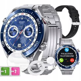    Smartwatch da uomo Glucometro Bussola Chiamate Pulsazioni Frequenza cardiaca Temperatura