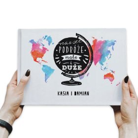    ALBUM per incollare foto I nostri viaggi con nomi Regalo di San Valentino