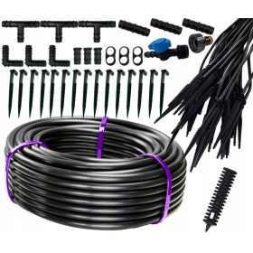    Set irrigazione per serra frutteto giardino gocciolatori 25m
