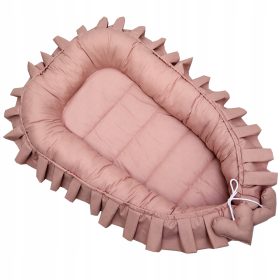    EDISA - Baby cocoon, nido con volant, 90x50 cotone + materasso