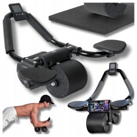  Doppia ruota Minexo 48 cm x 10 cm nera