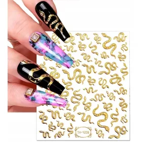  ADESIVI PER UNGHIE ORO SENSI ORO TH-1028