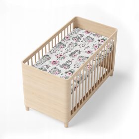  Lenzuolo per culla 120x60 con elastico, FANTASIA cotone