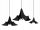  Ghirlanda di pipistrelli deco Black Party