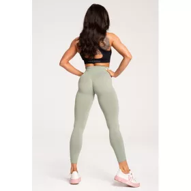  LEGGINGS GLAMOUR PALESTRA VERDE BASIC M